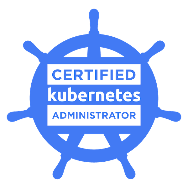 Certified Kubernetes Administrator badge